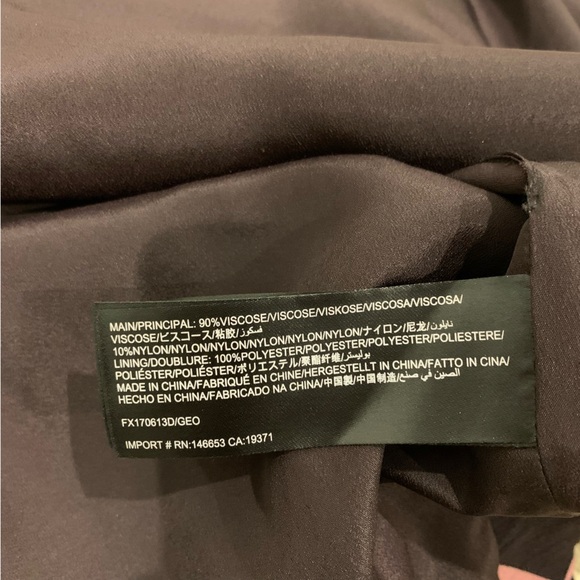 Finders Black and pink midi dress size small - Picture 8 of 8